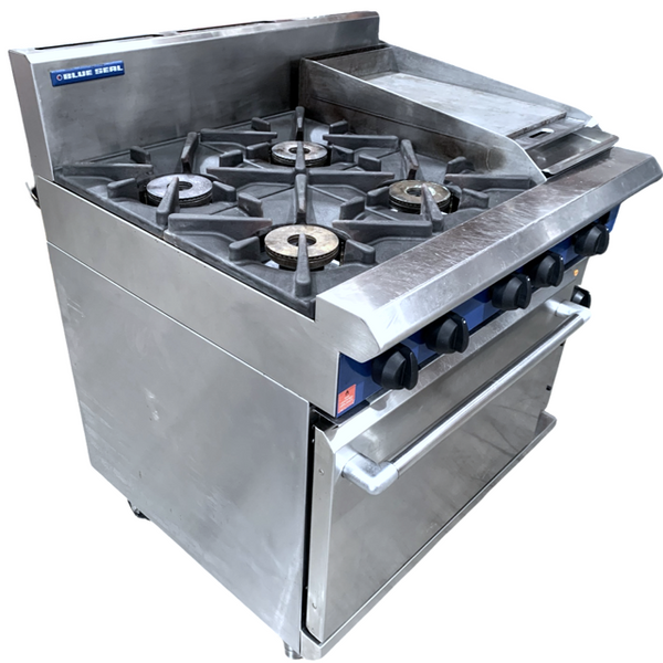 Blue Seal G56C Gas 4 Burner with Griddle (3)