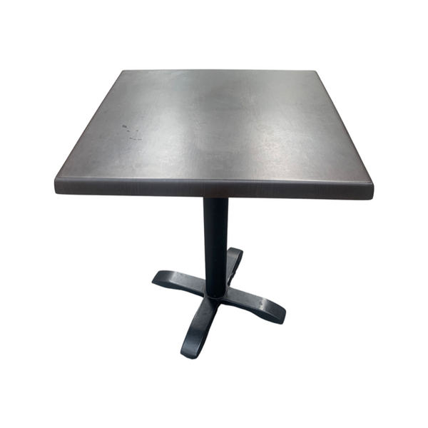 11 x Wooden Tables with Cast Iron Base (2)