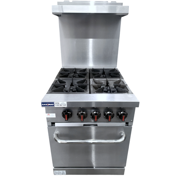 FED 4 Burner Range with Static Oven (2)