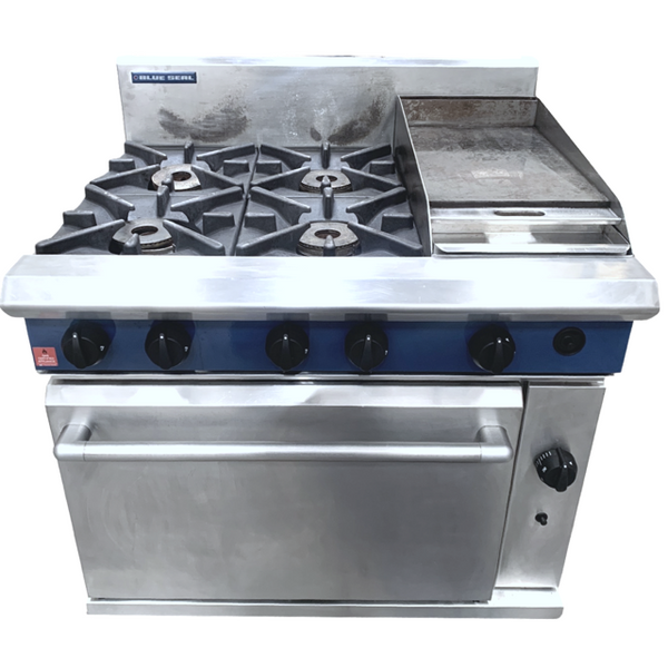 Blue Seal G506C 4 Burner Griddle Range (2)
