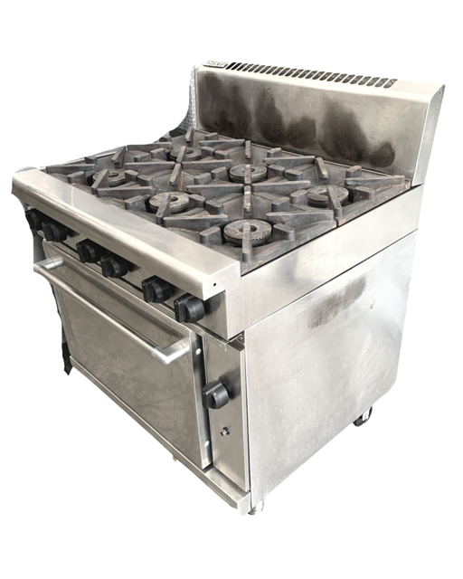 Waldorf RN8610G  Gas 6 Burner with Oven (3)