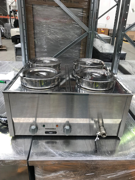 Roband BM4 Bench Top Bain Marie with 4 P (1)