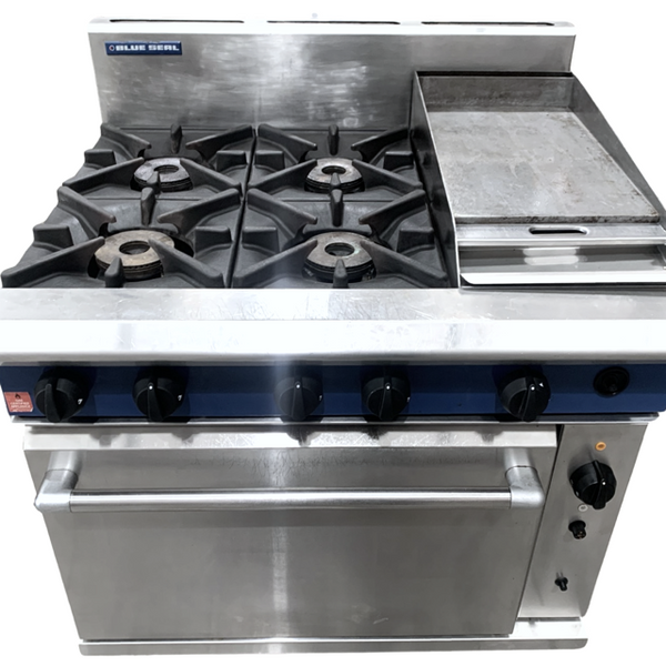 Blue Seal G56C Gas 4 Burner with Griddle (5)