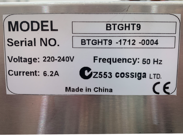 Cossiga BTGHT9 Heated Display (5)