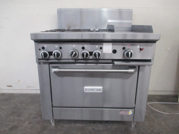 Garland GF36 - 4G12P 4 Burner + Griddle (1)