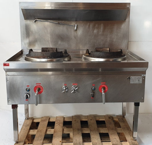 FED WW-2N 2 Burner Wok Table LPG (2)