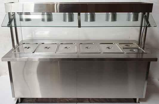 FED BSL6H Self Serve Heated Bain Marie (2)