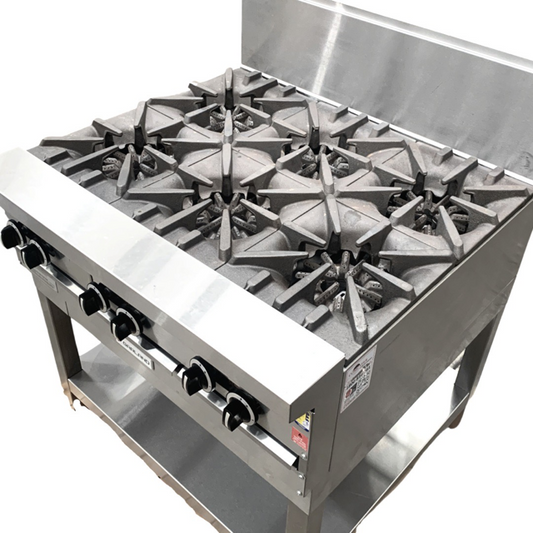 Garland GF36-6T Six burner on leg stand (2)