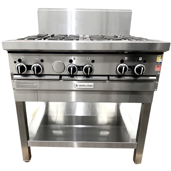 Garland GF36-6T Six burner on leg stand (3)