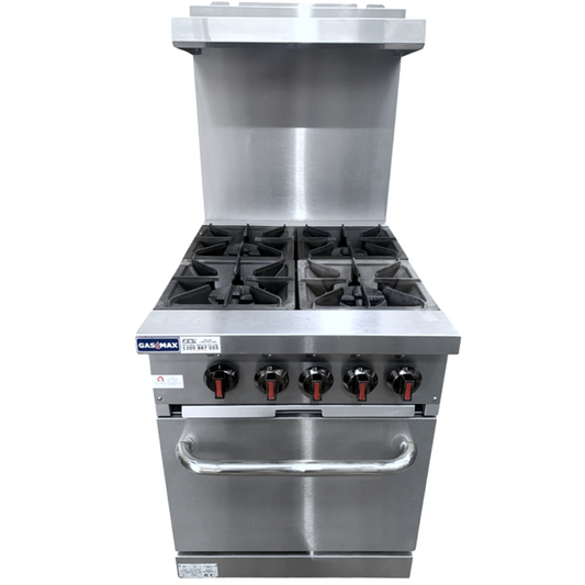 FED 4 Burner Range with Static Oven (2)