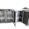 FED XUBC600S3V Under Counter 3 Door Chil (4)
