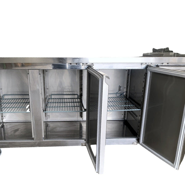 FED XUBC600S3V Under Counter 3 Door Chil (4)