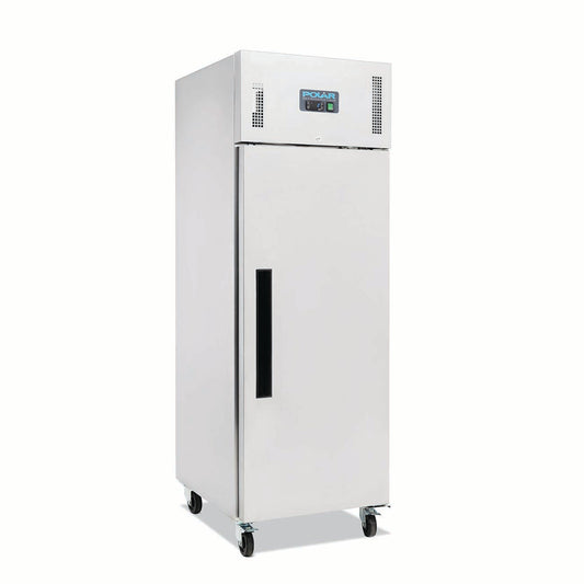 Polar G-Series Upright Fridge Stainless Steel 600L