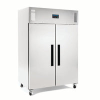 Polar G-Series 2 Door Upright Fridge Stainless Steel 1200L